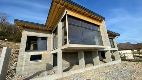 Construction d'une maison dans le Haut-Doubs