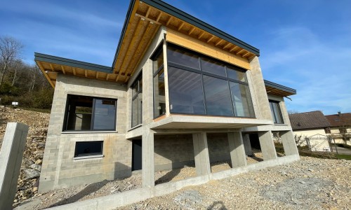 Construction d'une maison dans le Haut-Doubs