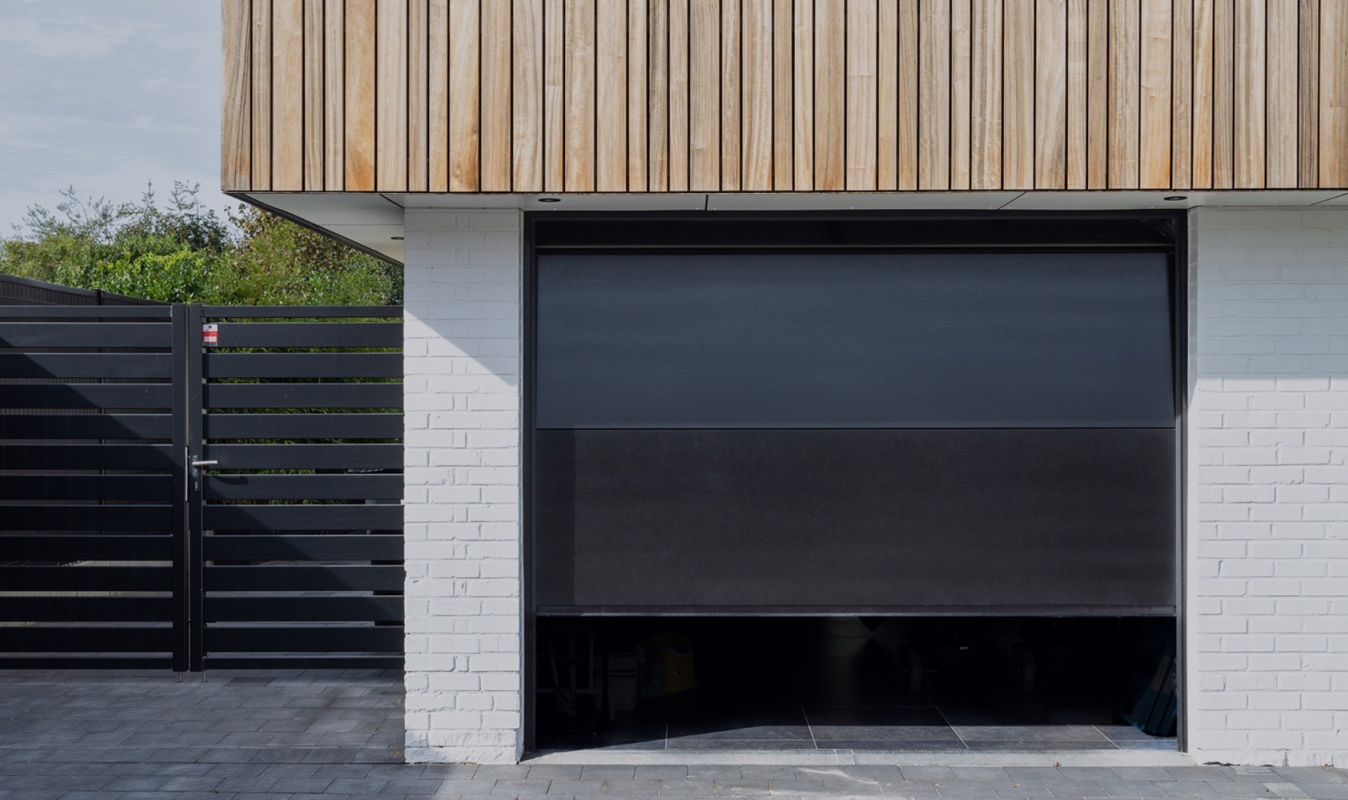 porte de garage anthracite design