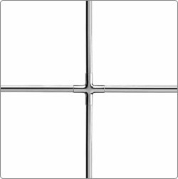 Petit bois argent 8 mm