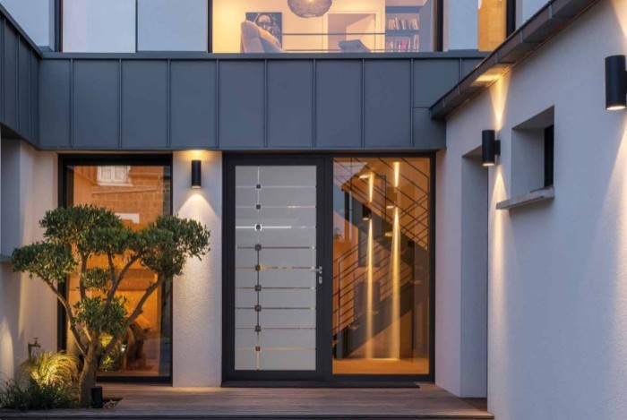 Porte d'entrée design